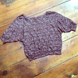 Maroon and gold shirt